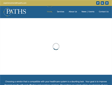 Tablet Screenshot of hcpaths.com